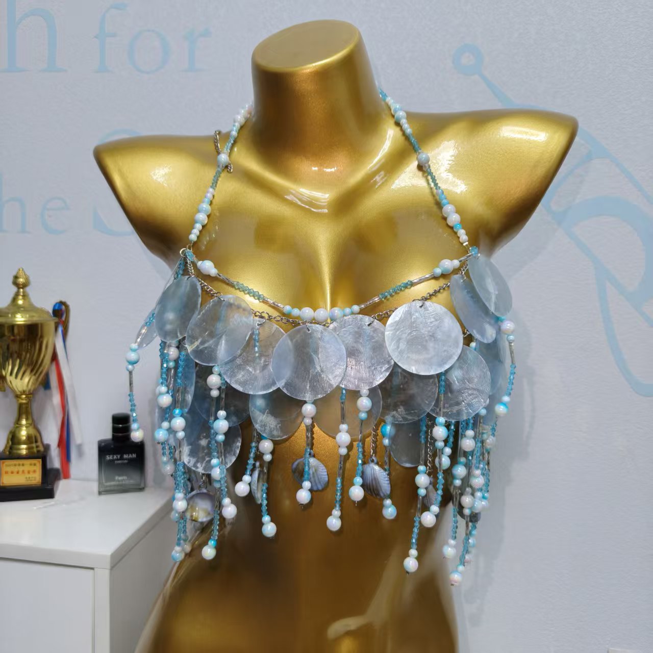 Handmade Sparkly Mermaid Top C - Body Jewelry Sale recensie en prijs