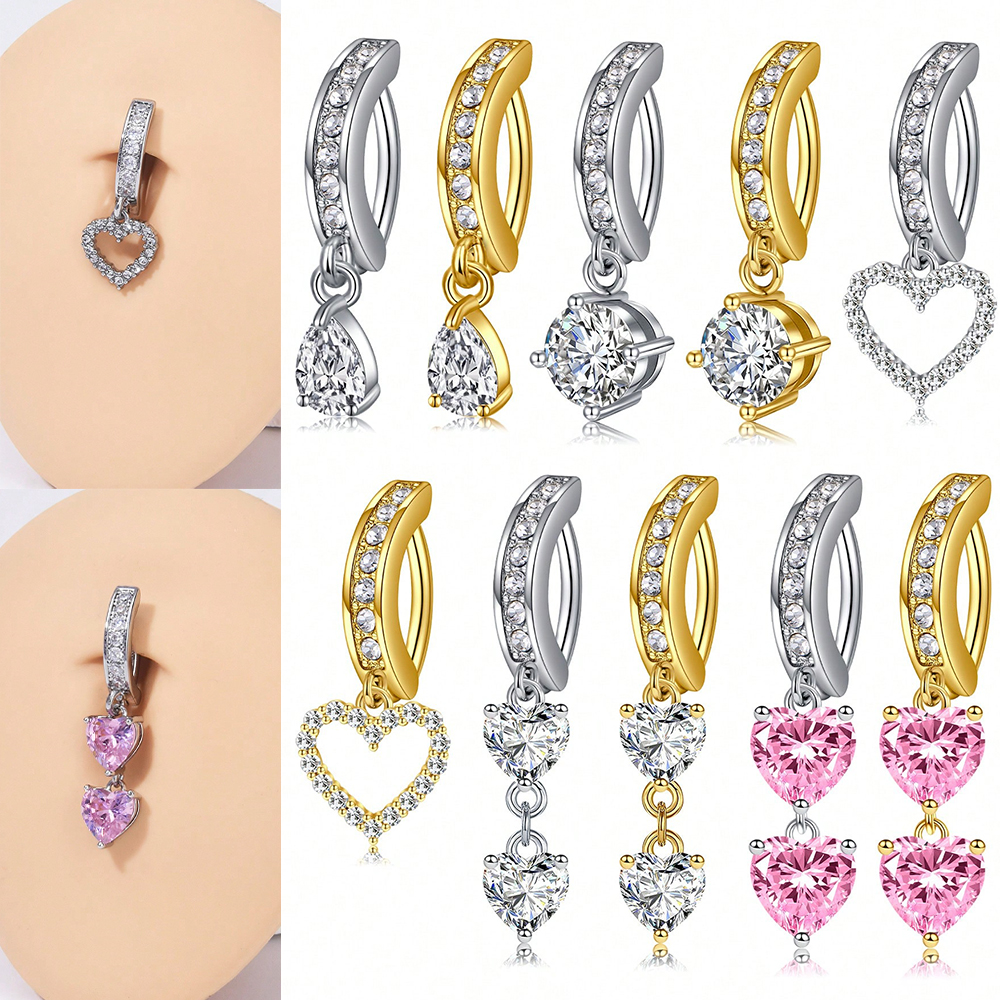 1PC 14G 10mm Belly Button Ring - Septum Clicker Ring recensie en prijs