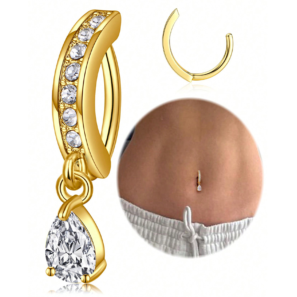 1PC 14G 10mm Belly Button Ring - Septum Clicker Ring recensie en prijs