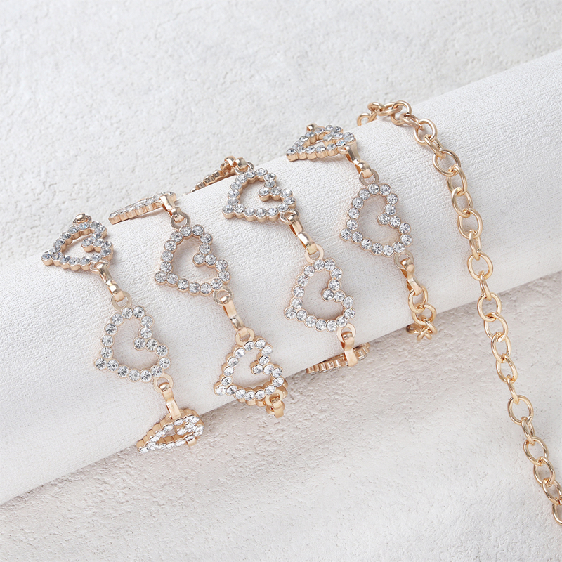 Fashion Rhinestone Heart Waist - Body Jewelry Sale recensie en prijs