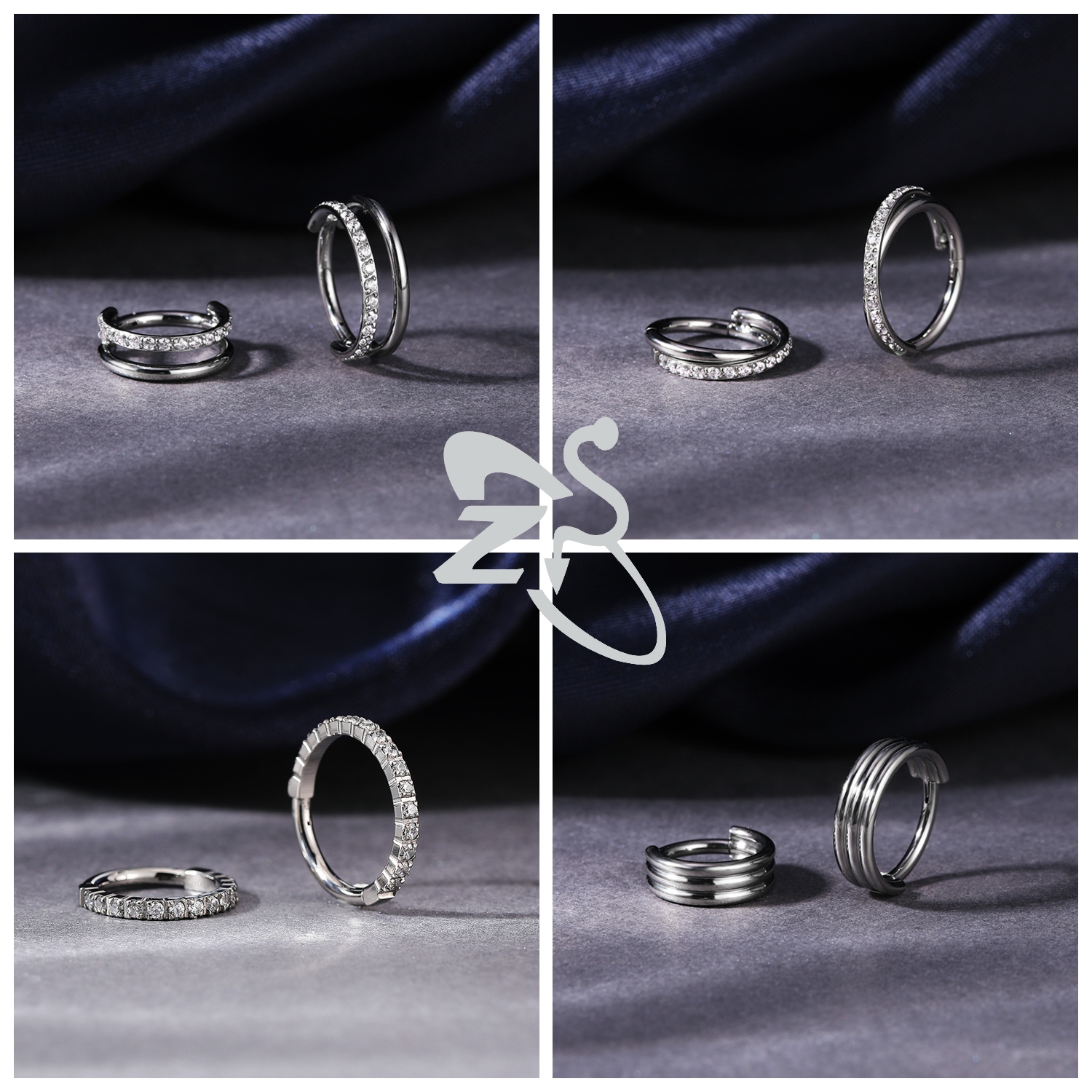 ZS 1 Piece G23 Titanium Steel  - Zs Body Jewelry recensie en prijs