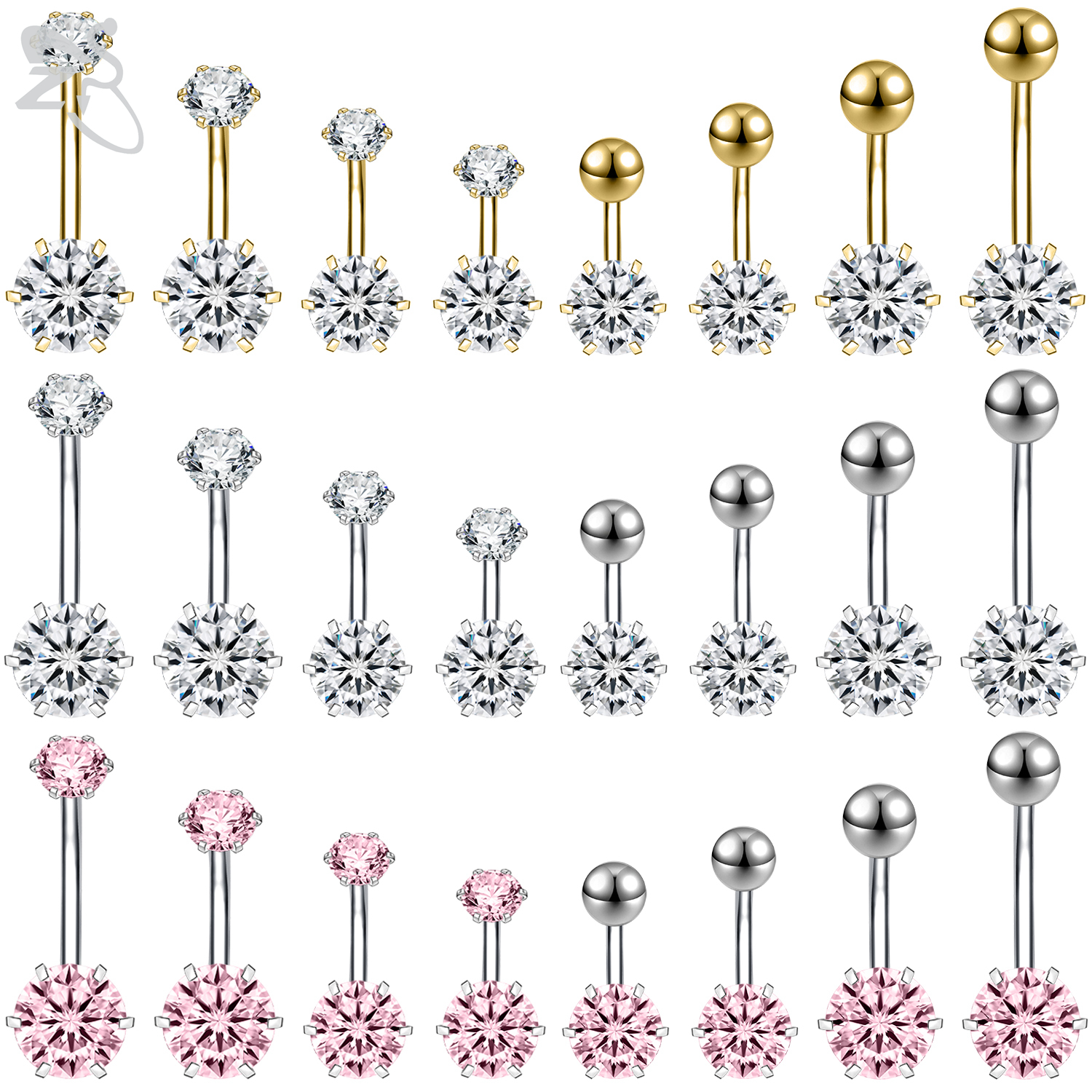 ZS 1 Piece 14G Stainless Steel - Zs Body Jewelry recensie en prijs