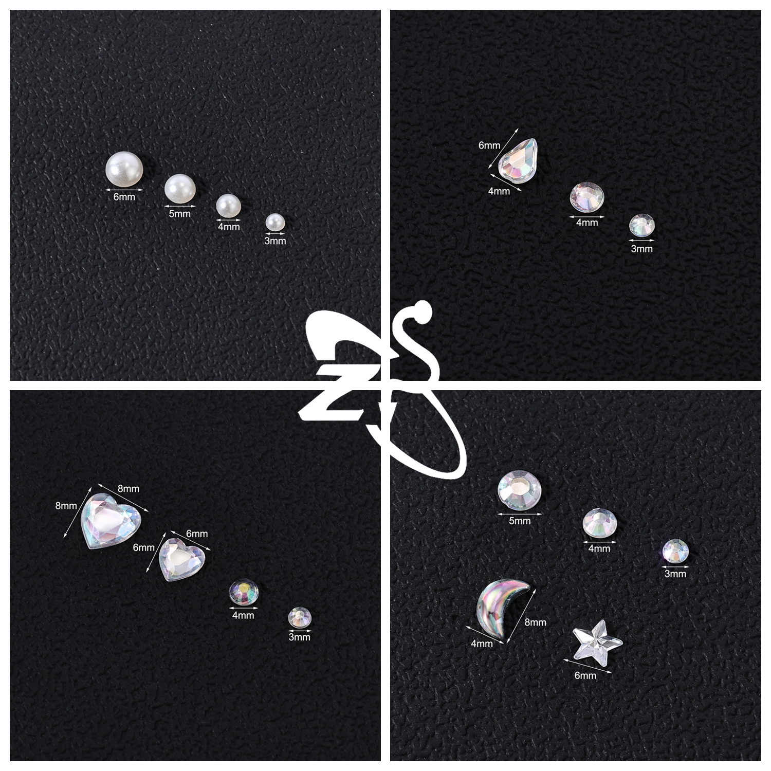 ZS 1 Set 3D Colorful Rhineston - Body Jewelry Tattoo recensie en prijs