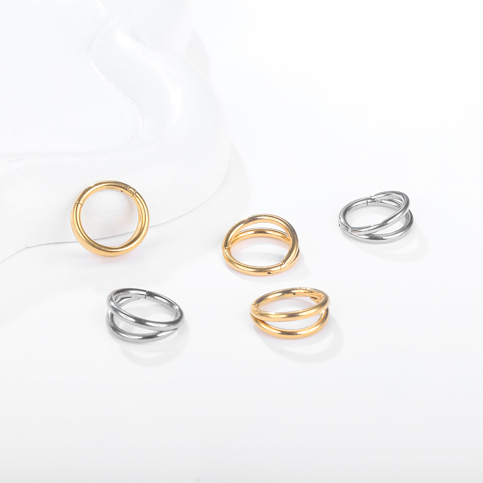 1pc Titanium Cartilage Hoop Ea - Septum Clicker Ring recensie en prijs