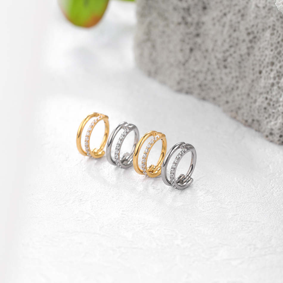 1pc Titanium Cartilage Hoop Ea - Septum Clicker Ring recensie en prijs