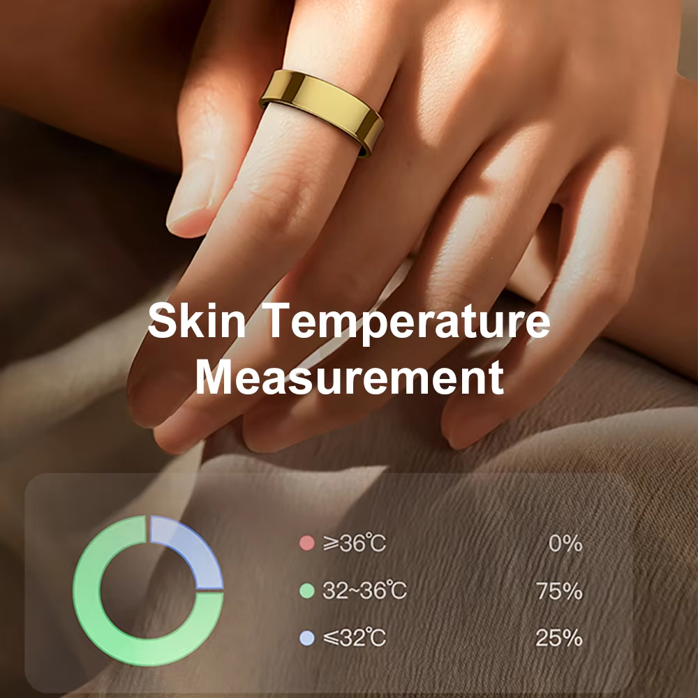 R09 Smart Ring Men Women with  - Daith Heart Ring recensie en prijs