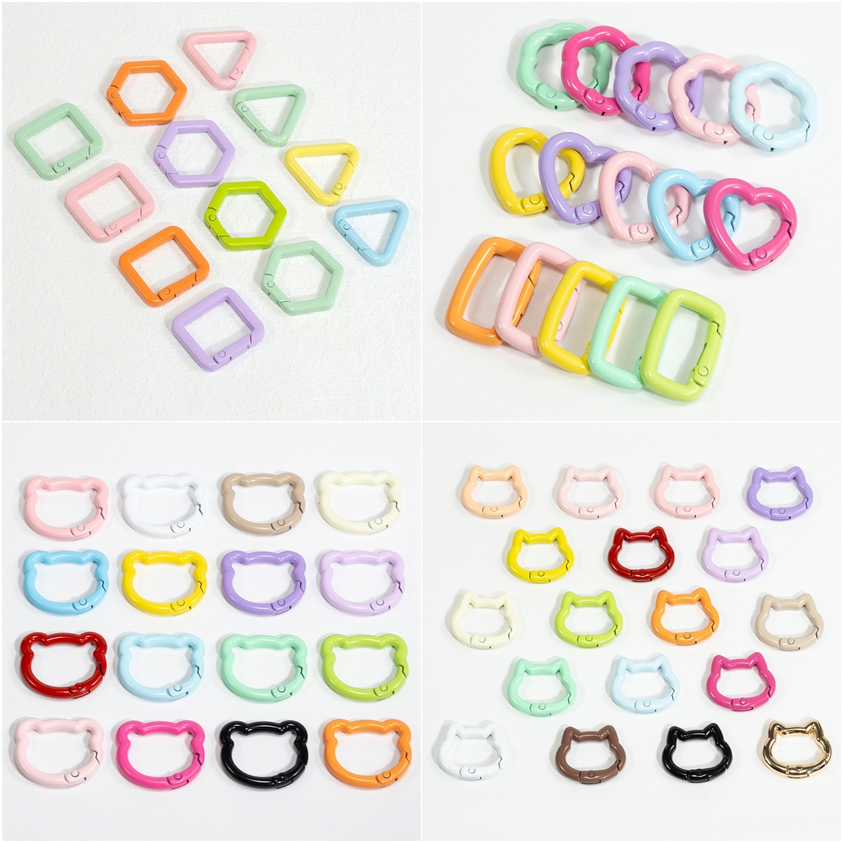 5pcs Cute Heart Cat Keychain R - Daith Heart Ring recensie en prijs