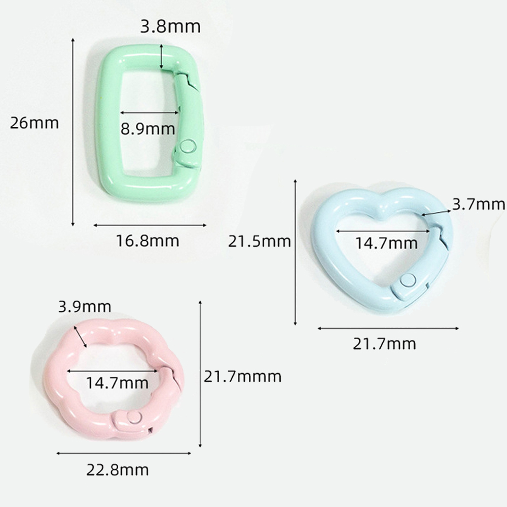 5pcs Cute Heart Cat Keychain R - Daith Heart Ring recensie en prijs