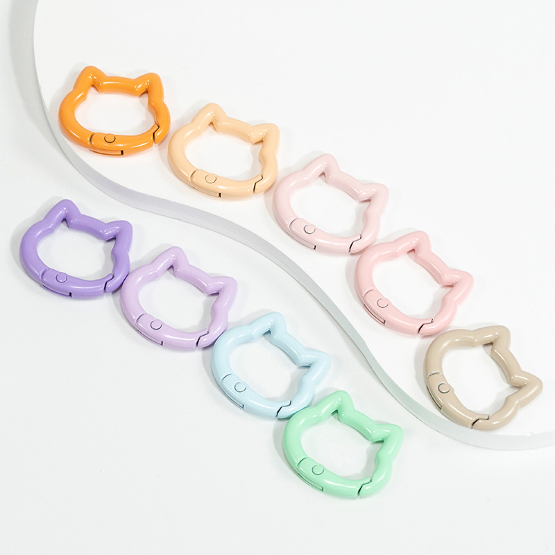 5pcs Cute Heart Cat Keychain R - Daith Heart Ring recensie en prijs
