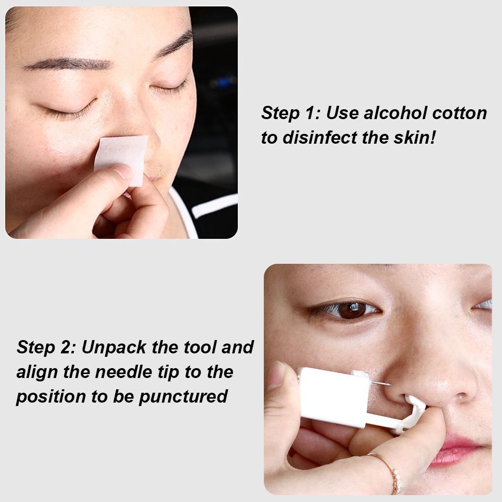 Piercing Tool Nose Ear Manual  - Body Jewelry Ear recensie en prijs