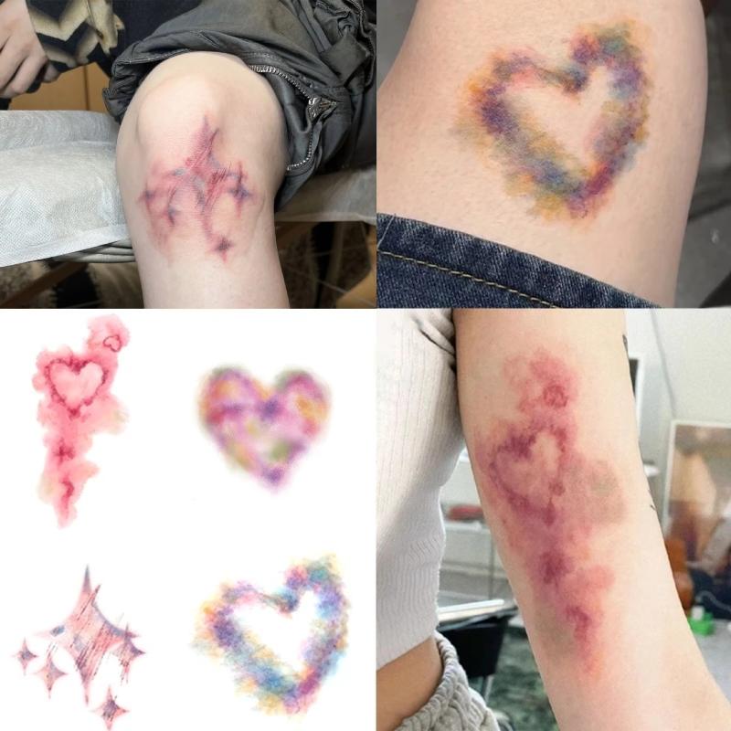 4 Sheets Halloween Wound Bruis - Body Jewelry Tattoo recensie en prijs