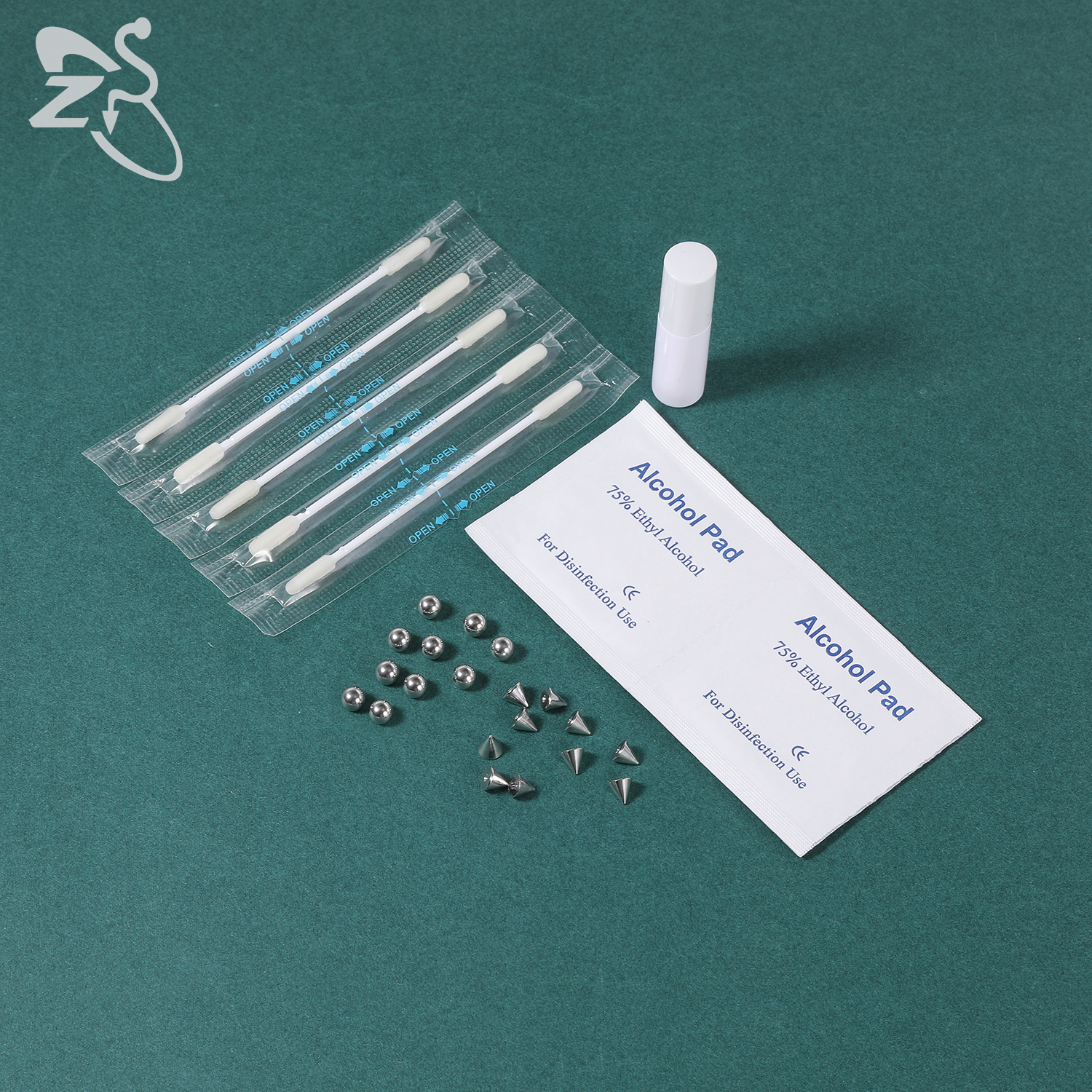 ZS 1 Set Fake Eyebrow Ring Men - Zs Body Jewelry recensie en prijs