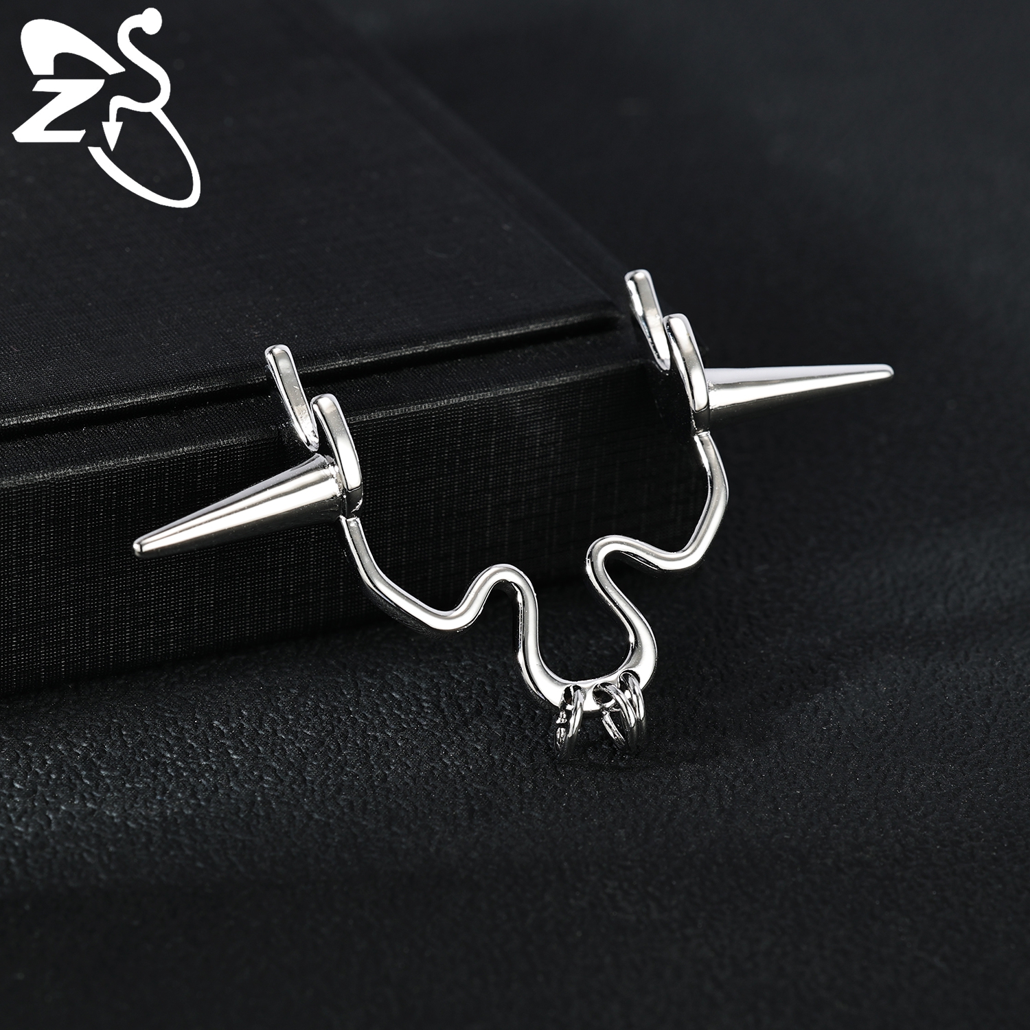 ZS 1 Piece Punk Stlye Fake Sep - Zs Body Jewelry recensie en prijs