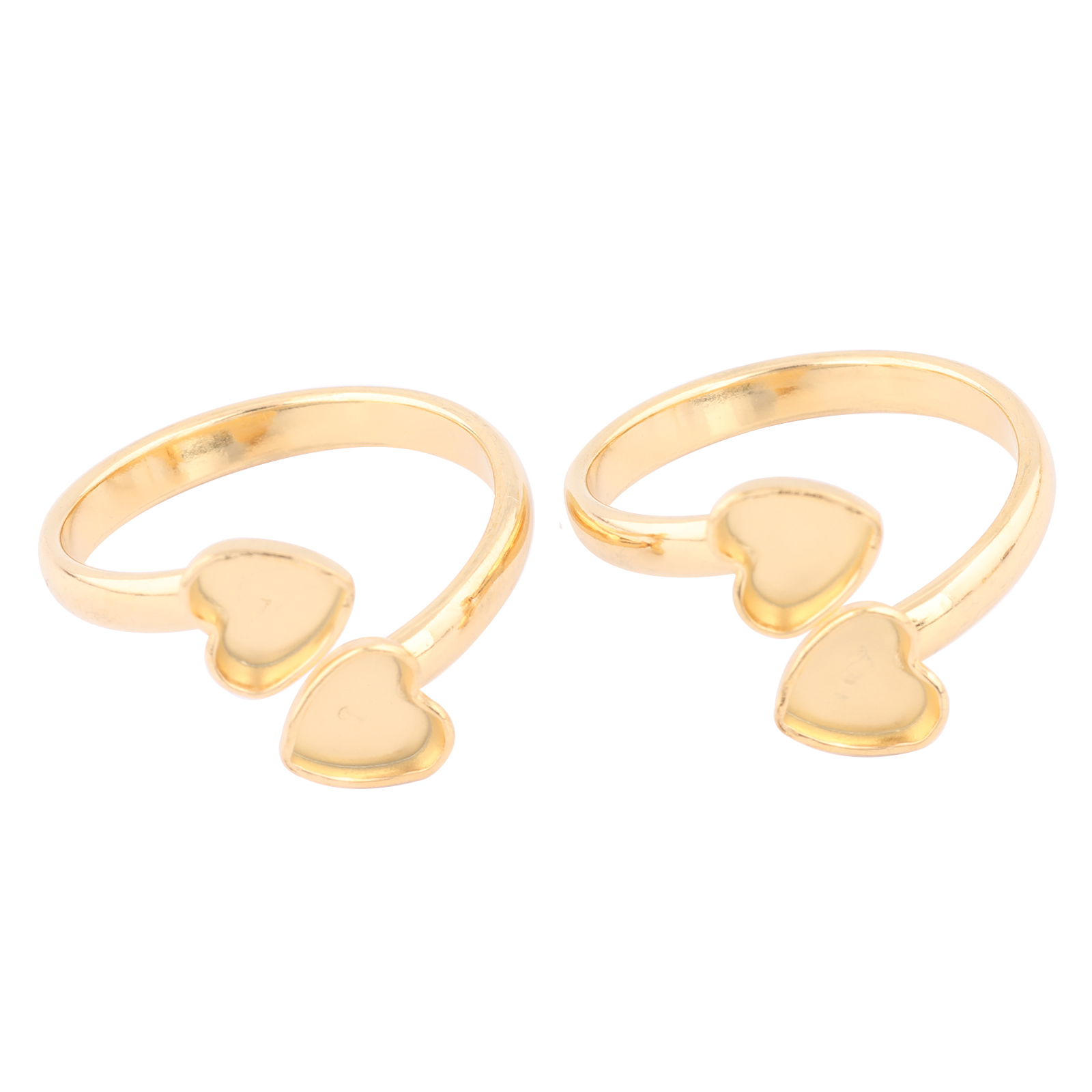 10pcs Stainless Steel Gold Pla - Daith Heart Ring recensie en prijs
