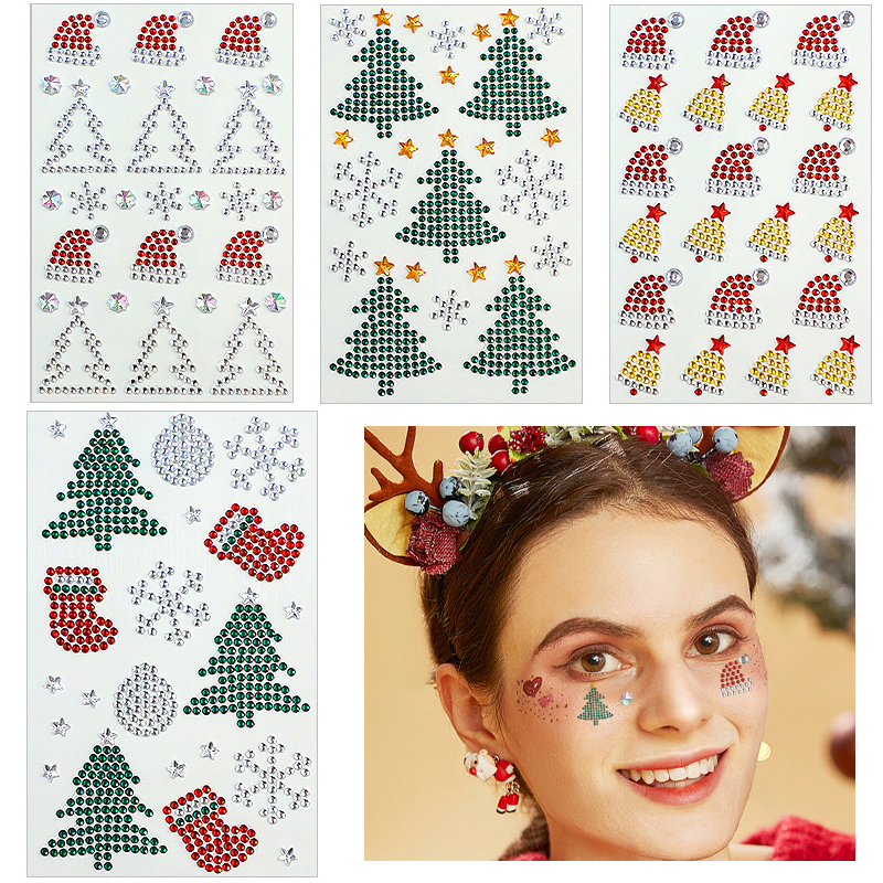 Christmas Makeup White Snowfla - Body Jewelry Tattoo recensie en prijs