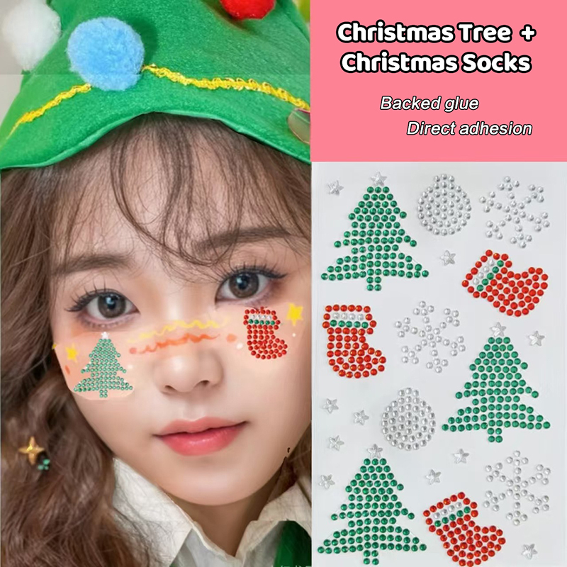 Christmas Makeup White Snowfla - Body Jewelry Tattoo recensie en prijs