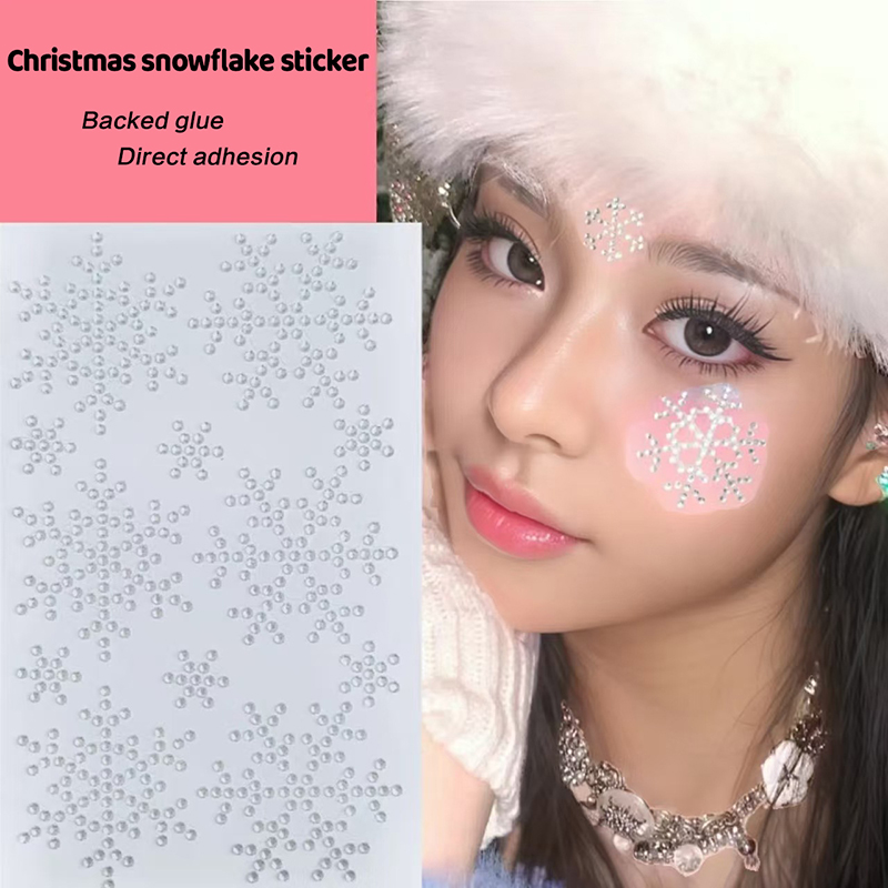 Christmas Makeup White Snowfla - Body Jewelry Tattoo recensie en prijs
