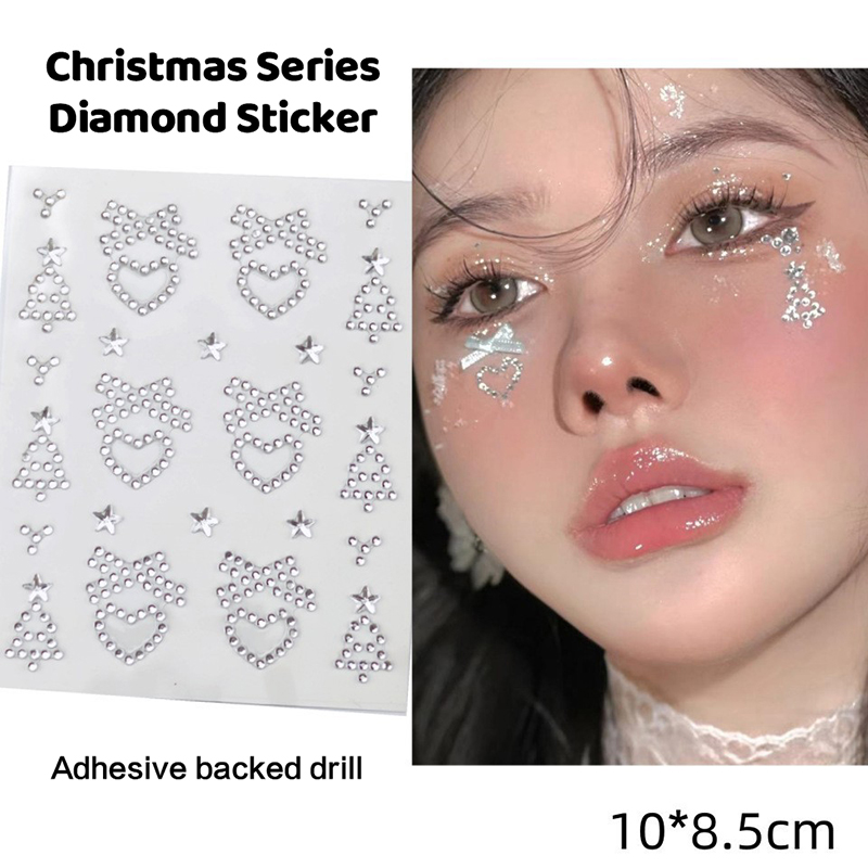Christmas Makeup White Snowfla - Body Jewelry Tattoo recensie en prijs