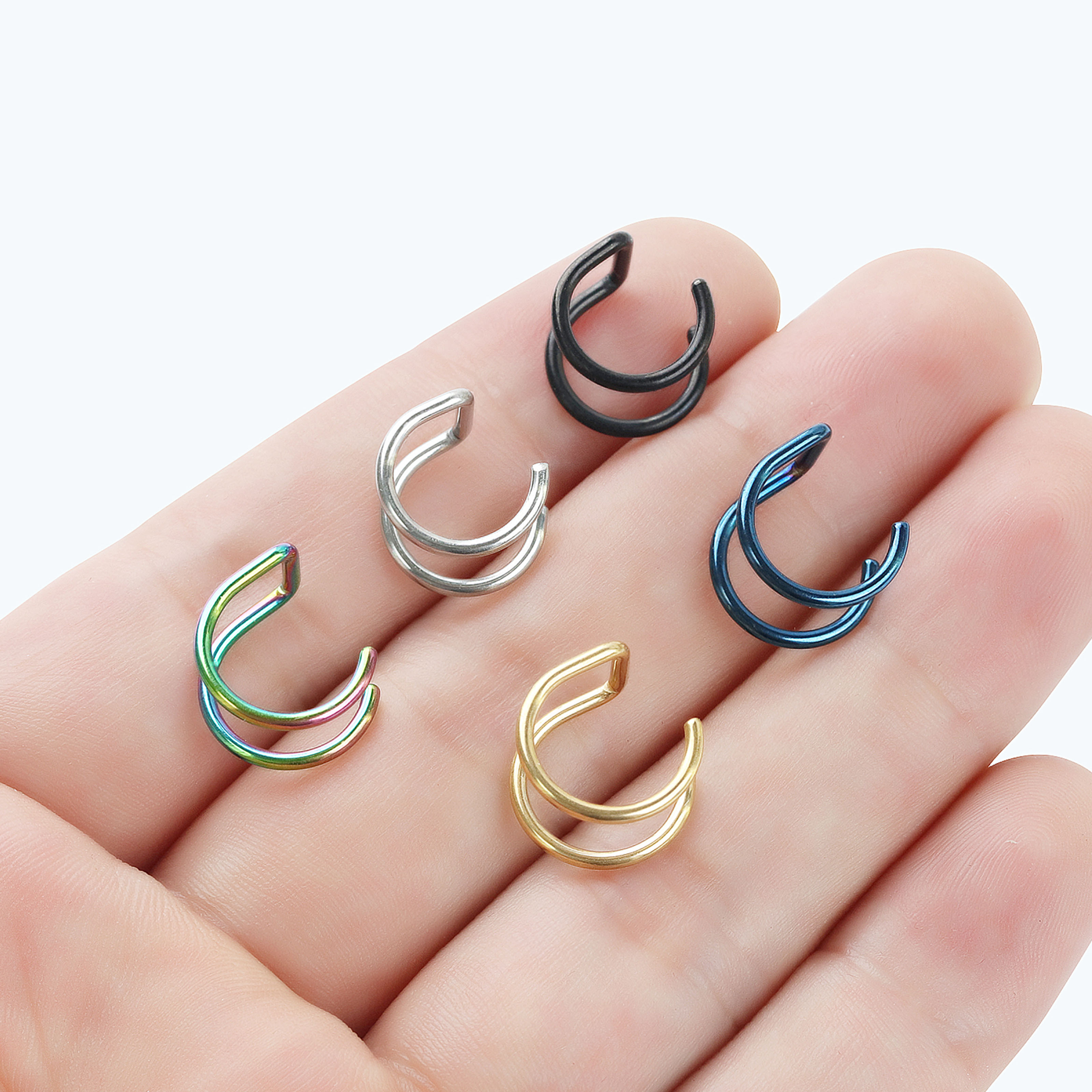 2pcs New No-Piercing Ear Cuffs - Body Jewelry Ear recensie en prijs
