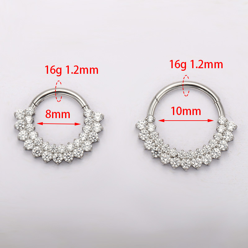 ASTM F136 Titanium Clicker Sep - Septum Clicker Ring recensie en prijs