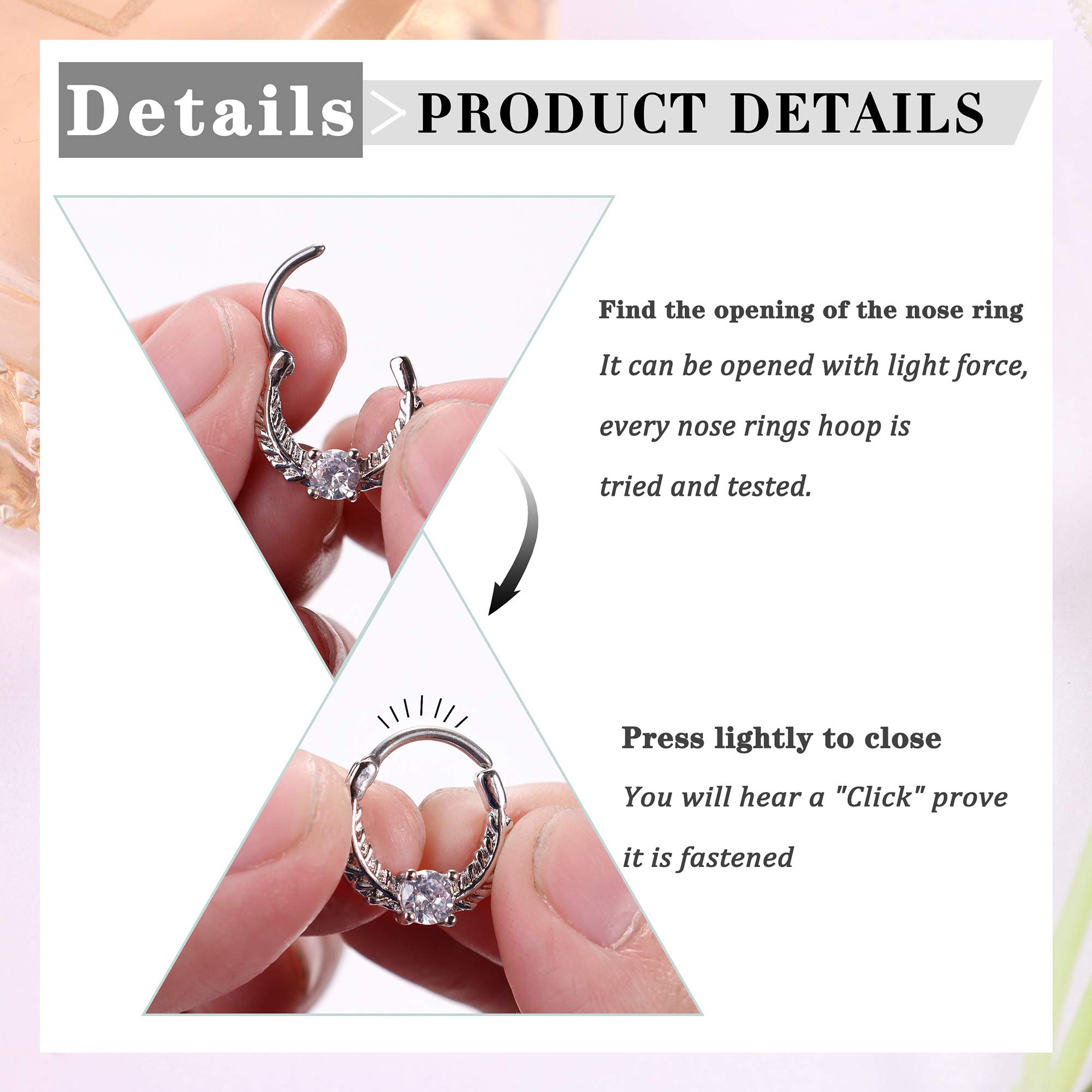 Drperfect 16G Septum Clicker R - Septum Clicker Ring recensie en prijs