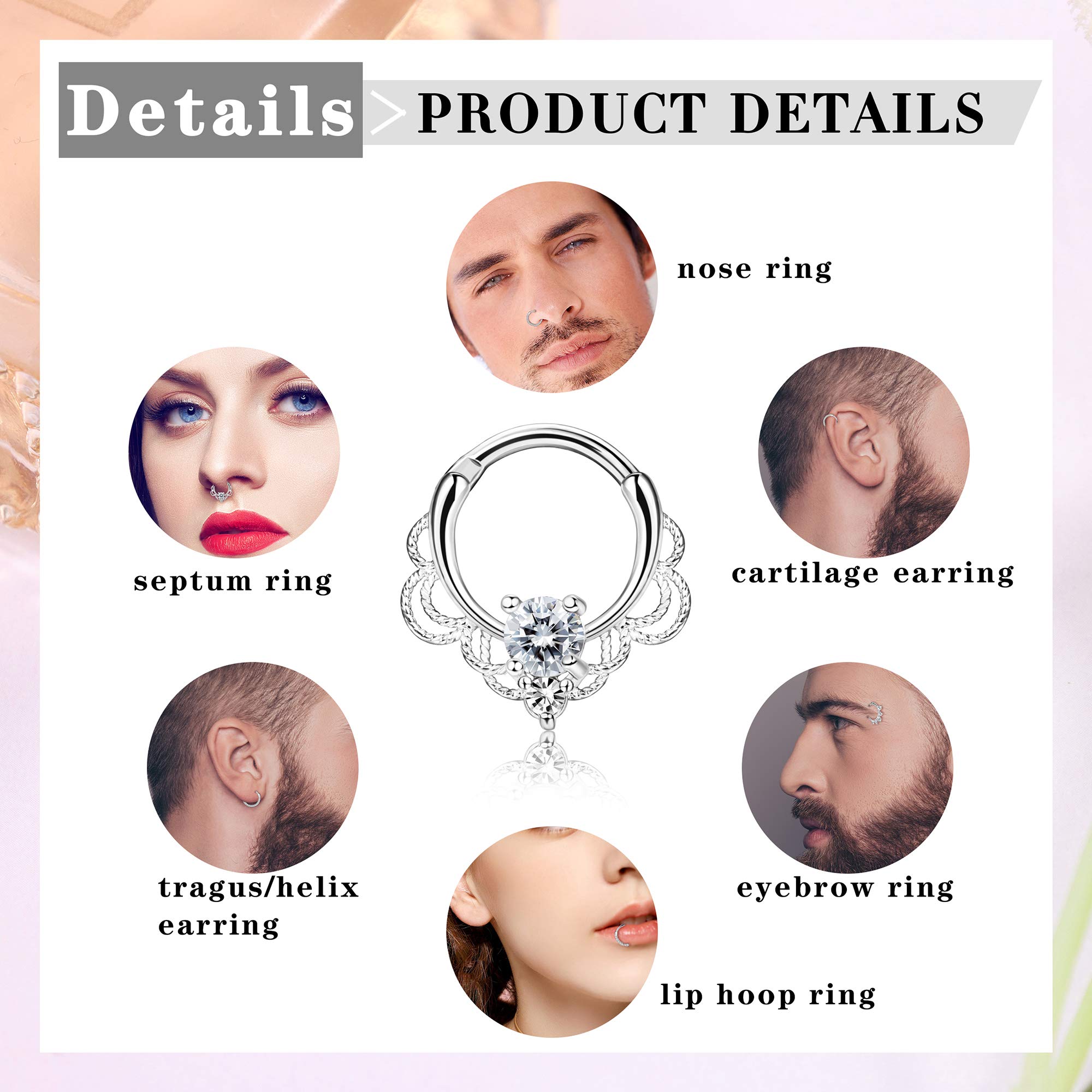 Drperfect 16G Septum Clicker R - Septum Clicker Ring recensie en prijs