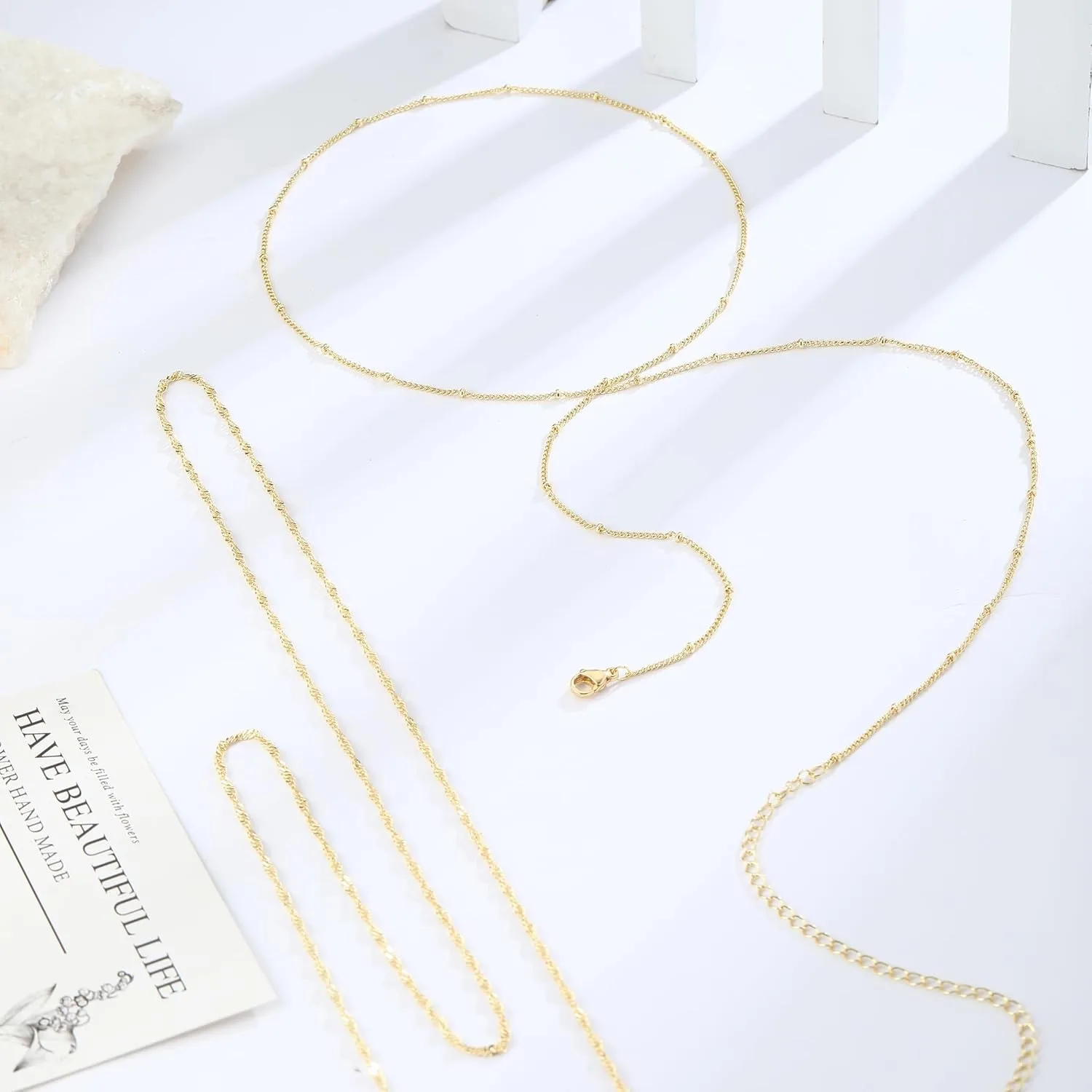 14k Gold Plated 26-33Inch Adju - Body Jewelry Gold Plated recensie en prijs