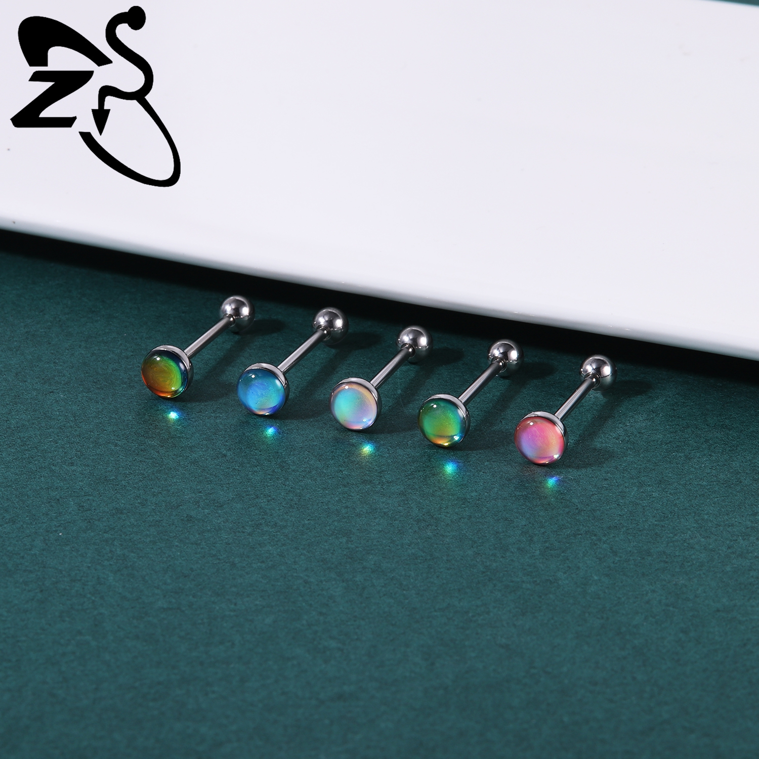 ZS 1 Piece Colorful 14G Stainl - Zs Body Jewelry recensie en prijs