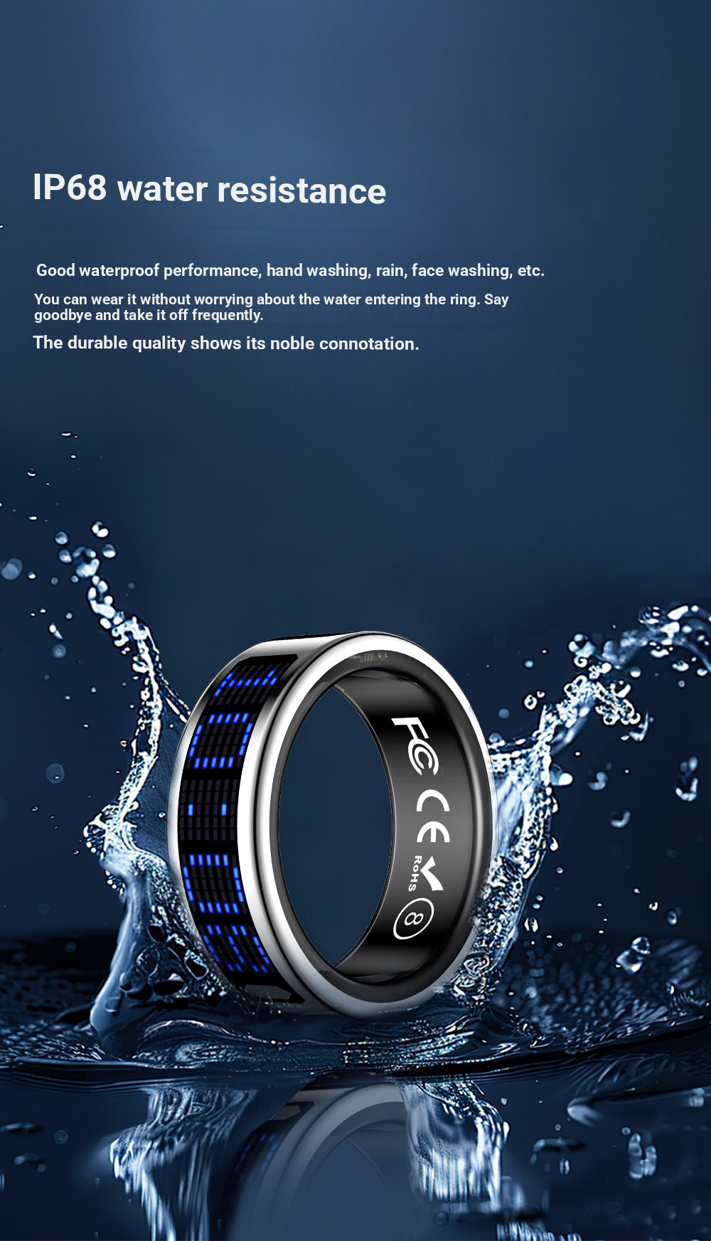 2026 Smart Ring Call ID Remind - Daith Heart Ring recensie en prijs