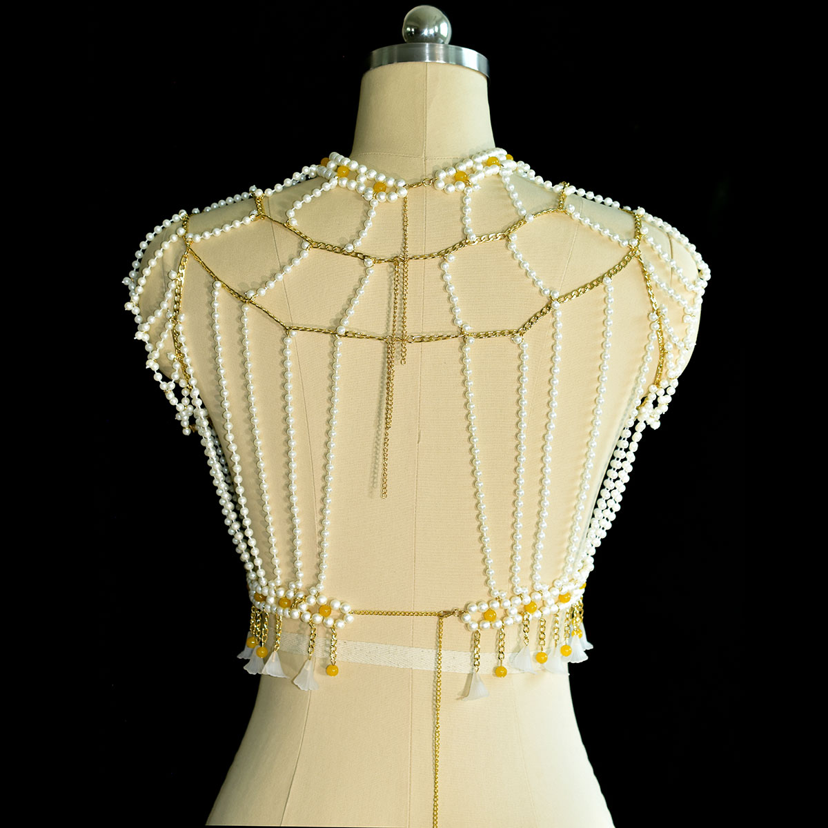 Elegant Fashion Ornate Imitati - Yellow Body Jewelry recensie en prijs
