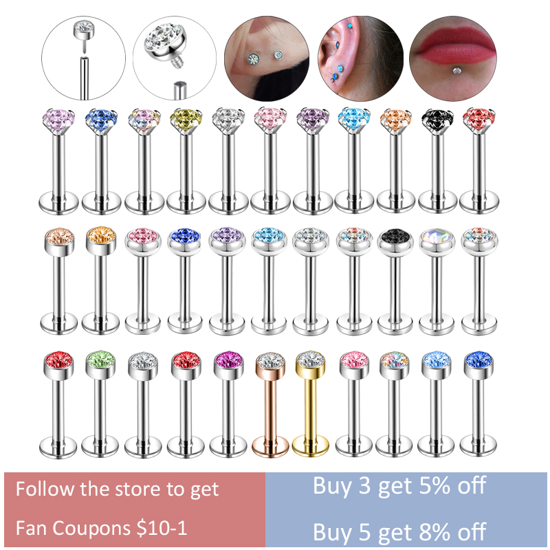 ZS 6-13PCS/LOT 16G Stainless S - Zs Body Jewelry recensie en prijs