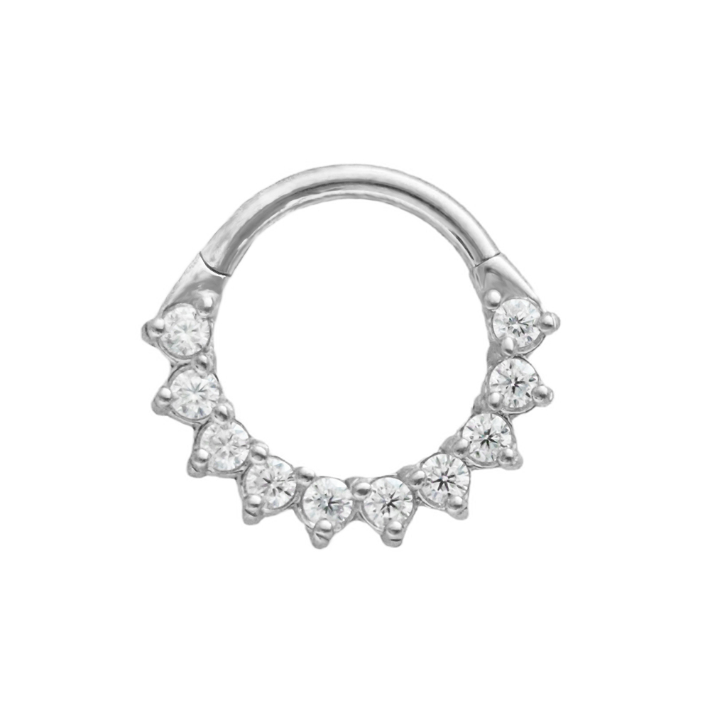 Trapezium CZ Septum 100%316L S - Septum Clicker Ring recensie en prijs