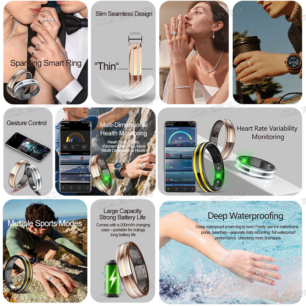 Gesture Sensing Smart Ring Hea - Daith Heart Ring recensie en prijs