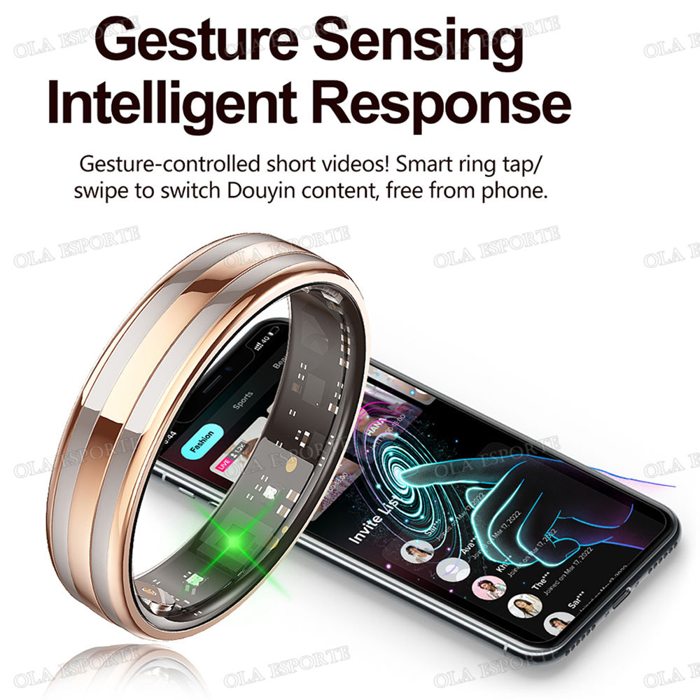 Gesture Sensing Smart Ring Hea - Daith Heart Ring recensie en prijs