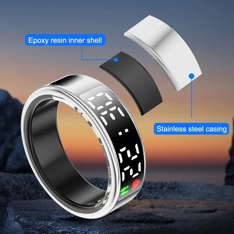 Smart Ring For Men Women Multi - Daith Heart Ring recensie en prijs