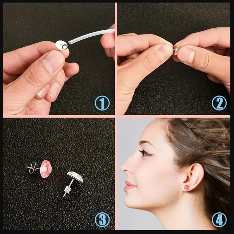 1 Set Box Ear Hook Single Loop - Body Jewelry Organizer recensie en prijs