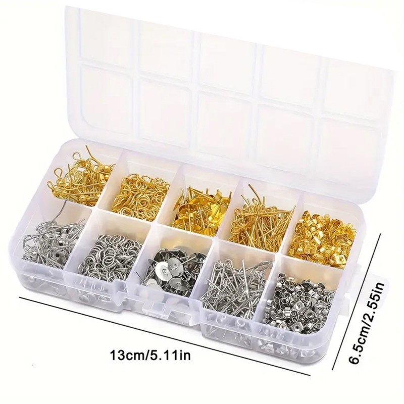 1 Set Box Ear Hook Single Loop - Body Jewelry Organizer recensie en prijs