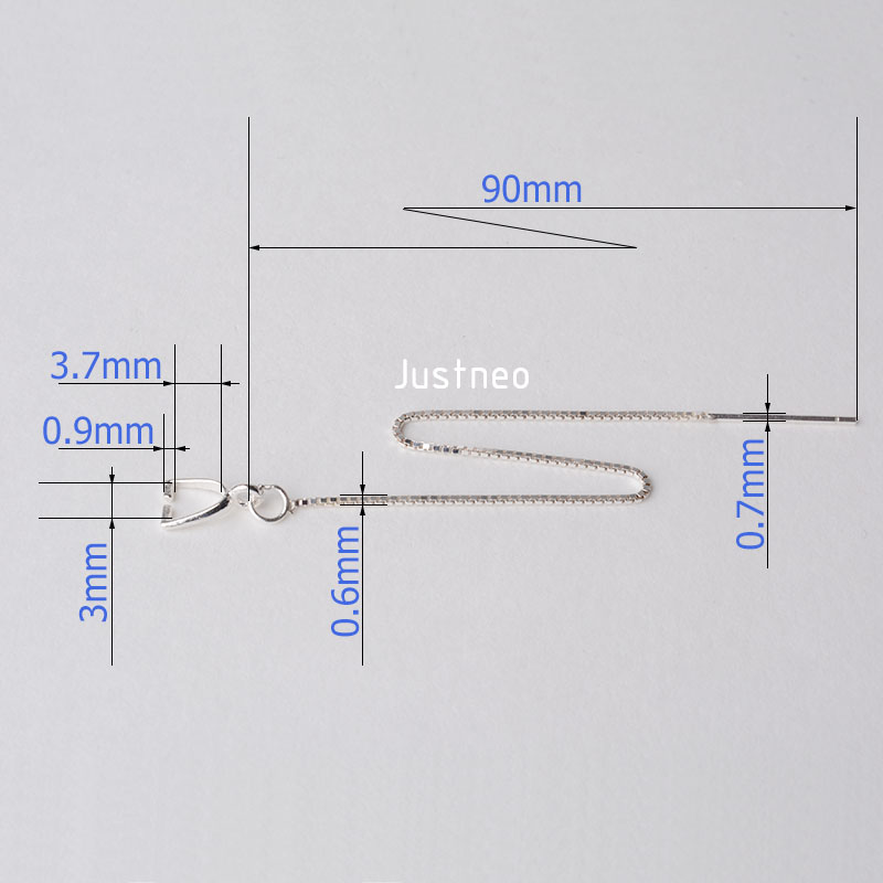 earwire,solid 925 sterling sil - Body Jewelry Organizer recensie en prijs