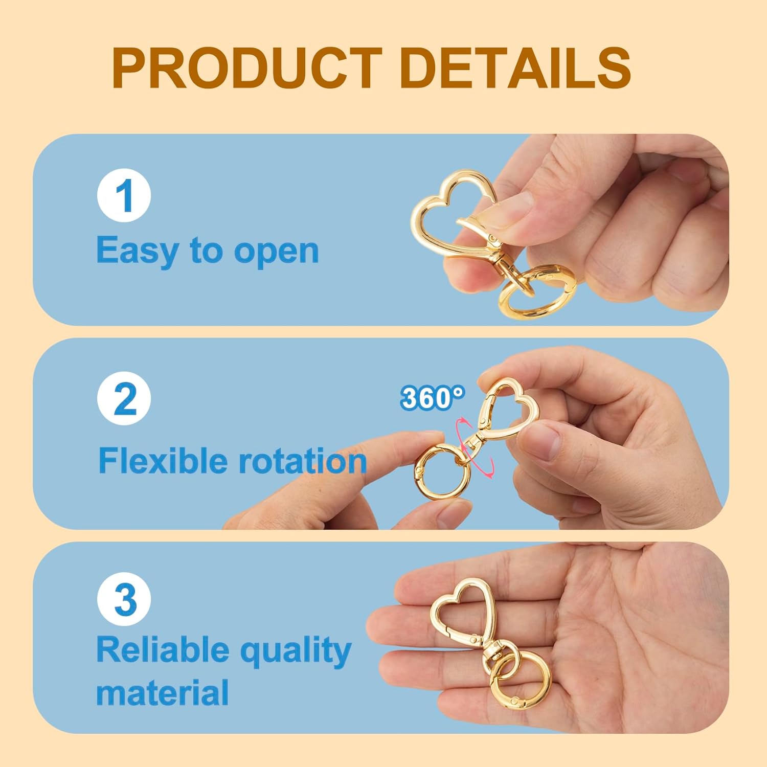 5/10/20/40 Sets Double Opening - Daith Heart Ring recensie en prijs