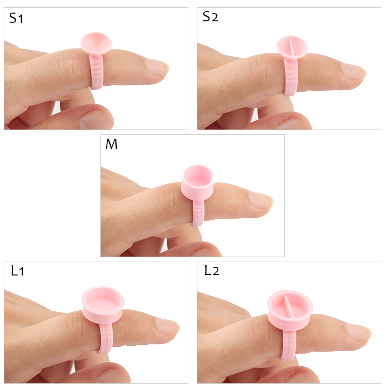 100pcs Disposable Glue Rings P - Body Jewelry Tattoo recensie en prijs