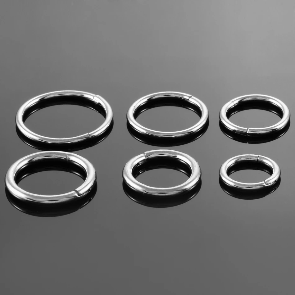 F136 Titanium Nose Piercing Hi - Septum Clicker Ring recensie en prijs
